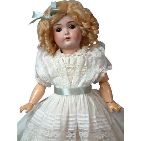 18antique Kestner 171 Bisque Doll Almost Daisy In Antique Dress Dresses Antique Dress