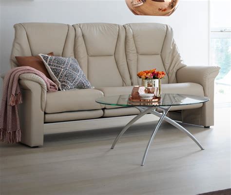 Die besten couch dreisitzer verfügen über einen rahmen aus massivholz. Sofa Lux Dreisitzer Leder Beige Cori Fog inkl. Kopfkissen ...