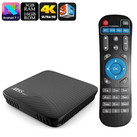 On the mecool m8s pro l with voice remote (as well as most other android tv boxes) you can play in games from the google play store / aptoide tv store operating system and components. Mecool M8S Pro L Android TV Box (4K, Octa Core CPU, Dual ...