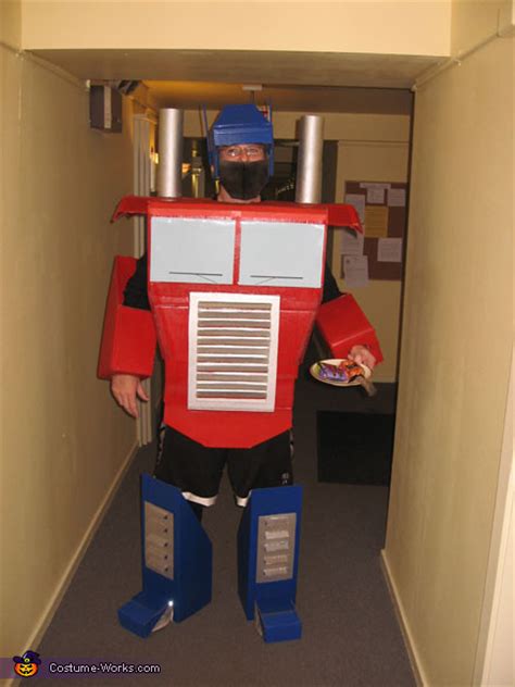 Transformers Movie Optimus Prime Costume Easy Diy Costumes
