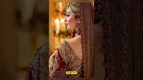 Nawal Saeed Adorable In Bridal Dress 😍 Nawalsaeed Bridalshoot