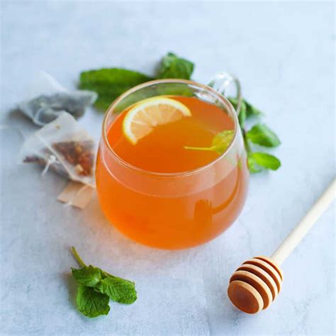 Honey Citrus Mint Tea 2 Ways Good Food Baddie