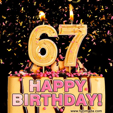 Happy 67th Birthday Animated S