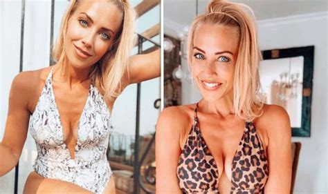 A Place In The Sun Presenter Sends Fans Wild In Boob Baring Slashed Swimsuit