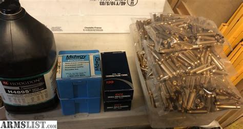 Armslist For Sale 223 Bullets Small Rifle Primers Powder And Brass