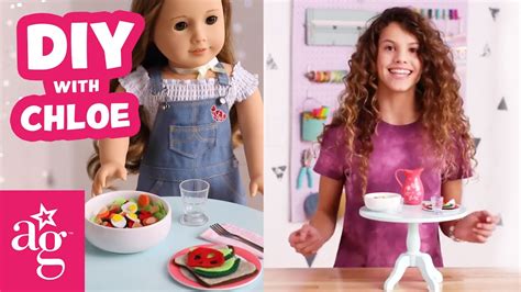 create a yummy mini meal for your american girl doll doll diy americangirl youtube