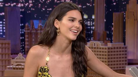 Watch The Tonight Show Starring Jimmy Fallon Interview Kendall Jenner