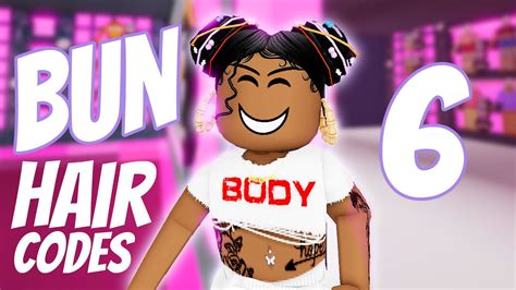 Buns💇🏾 6 Black Hair Roblox Codes Edges Try On Youtube