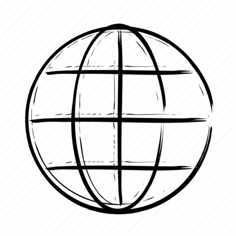 Globe Grid Png