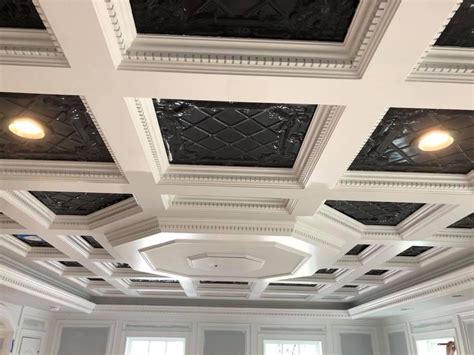 Custom tin ceiling tiles & replicas. Custom Coffered Ceiling - Photo Contest