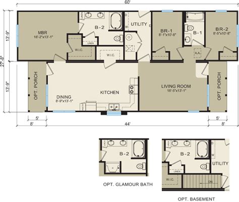 Michigan Modular Home Floor Plan 3660 Like Modular Home Prices