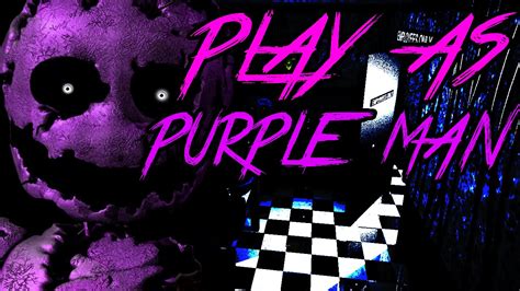 Five Nights As Purple Guy Youtube