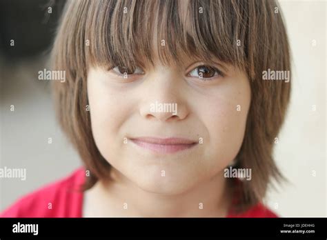Portrait Of A Boy Stock Photo Alamy