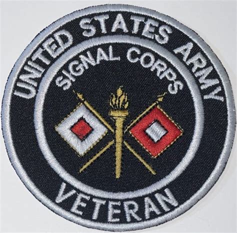 Us Army Signal Corps Veteran Patch Decal Patch Co