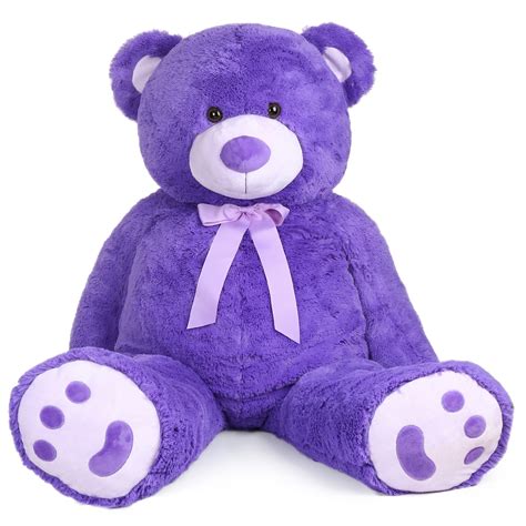 Giant Purple Teddy Bear