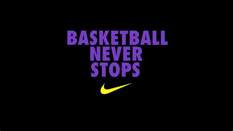 Free Download Nike Basketball Never Stops Wallpaper More Information