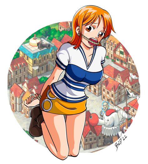 One Piece Orange Town Nami By Bound2draw On Deviantart
