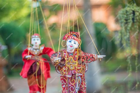 Premium Photo A Beautiful View Of Myanmar Traditional Puppet Doll