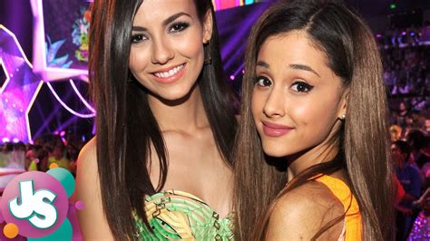 victoria justice shades ariana grande in this old victorious clip and the internet loves it