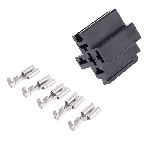 40a 5 Pin Relay Connector Socket With 5 X 63mm Terminals Car Truck