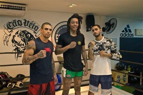 Wiz Khalifa Trains Mma With Lucas Martins From Brave Cf