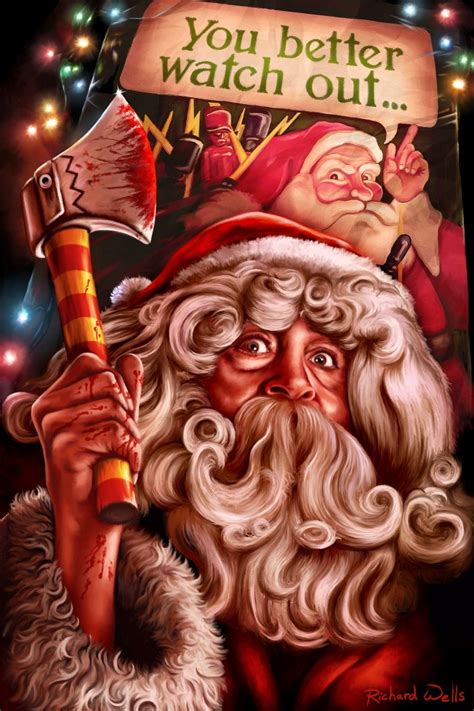 Limited Edition Art Print Celebrates Christmas Evil