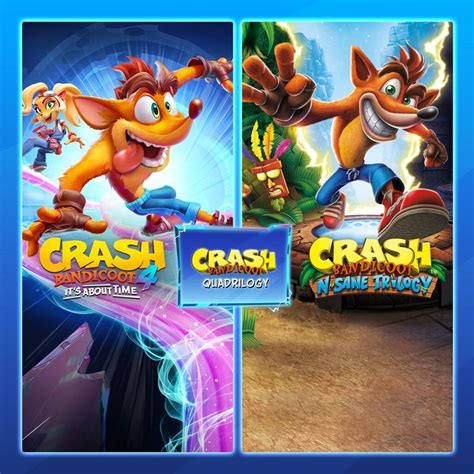 Crash Bandicoot Quadrilogy Bundle 2021 Mobygames