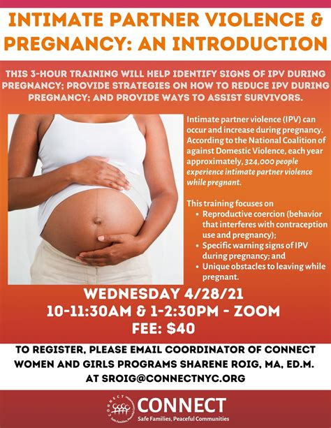 Intimate Partner Violence And Pregnancy An Introduction Connect