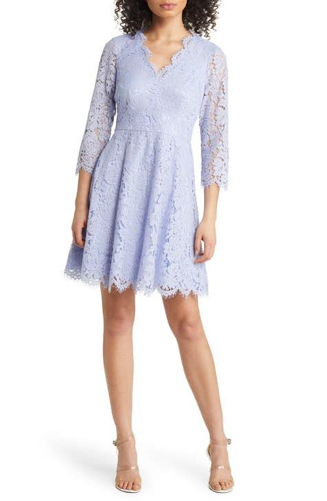 Lace Fit And Flare Dress Nordstrom
