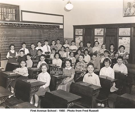 Classes 1955 Kindergarten Newark Education