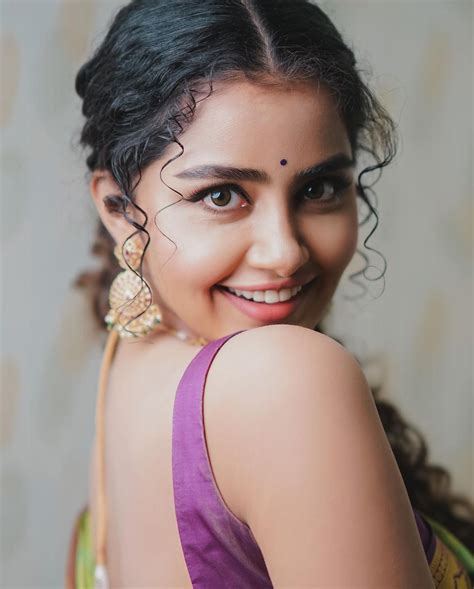 Actress Anupama Parameswaran Latest Photos In Saree Actress Pro