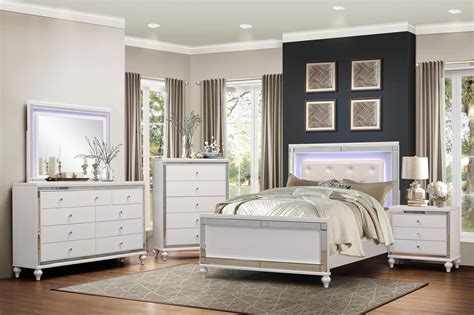 Either way, these lights will make your bedroom ambiance much better than it was. Alonza LED Bedroom Collection by Homelegance Furniture