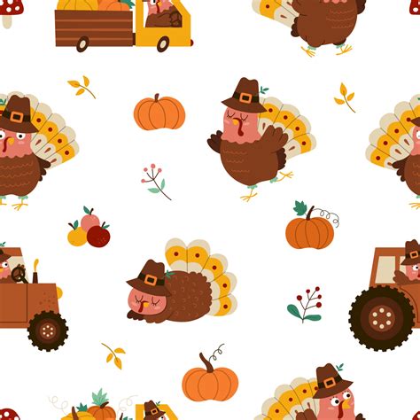 Download Cute Thanksgiving Background