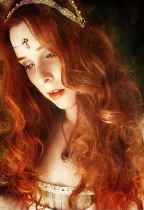 Celtic Princess Fairy Tales Fire Hair Fairytale Photography