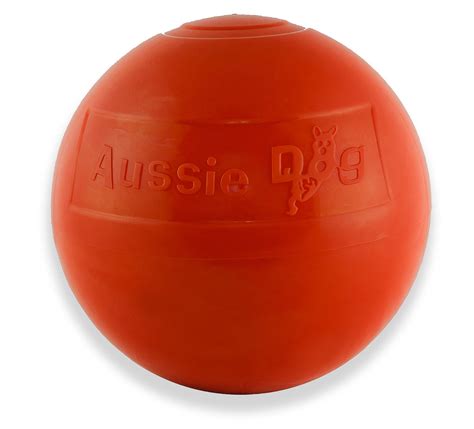 Aussie Dog Staffie Ball Ultimate Tough Dog Ball Large Virtually