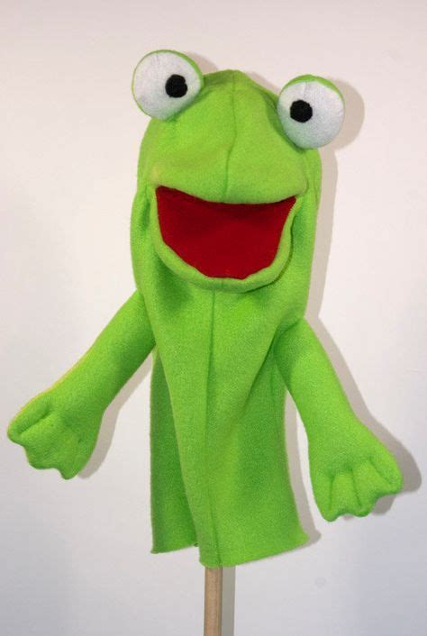 Frog Hand Puppet Pattern With Movable Mouth Girl Puppets Sock Puppets