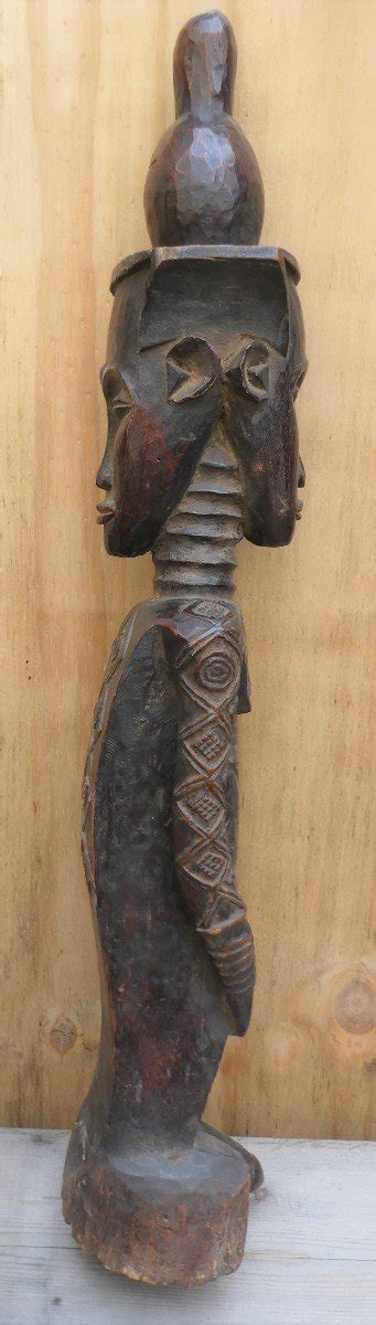 Proantic Ndengese Statue Congo Janus