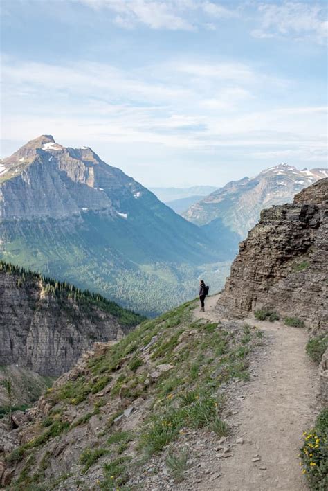 Hiking The Highline Trail At Glacier National Park Routes Tips