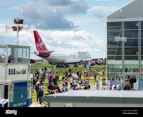 The Retirement Flight Of Virgin Atlantics Boeing 747 400 Named