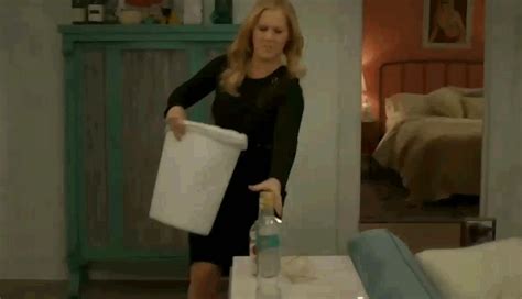 Amy Schumer Drinking  By Crave Find And Share On Giphy