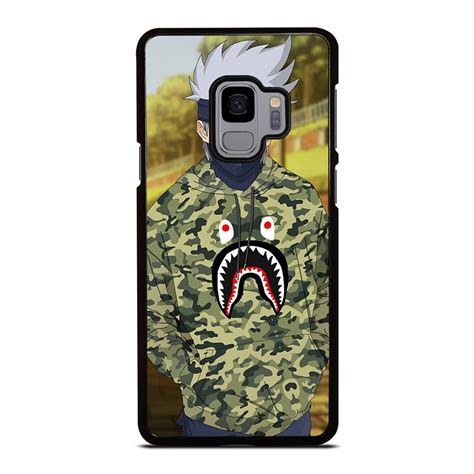 Kakashi Naruto Bape Shark Samsung Galaxy S9 Case Cover