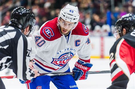 Icecaps Player Profile Gabriel Dumont Plays An Important Leadership
