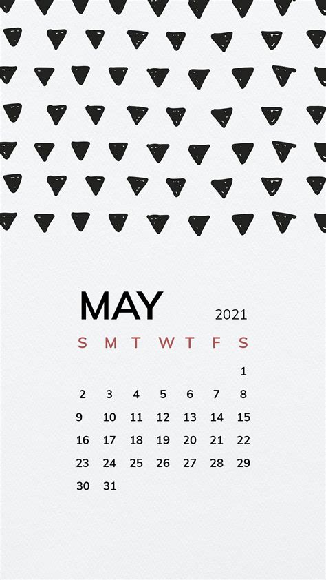 Calendar 2021 May Printable Template Psd Rawpixel