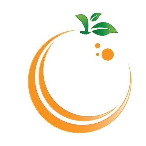 Premium Vector Orange Logo Design