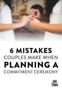 How To Plan Commitment Ceremony Commitment Ceremony Planning Tips