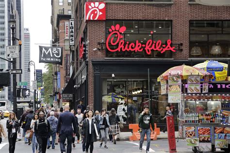 Chick Fil A Is Dominating Nycs Fast Food Rivals