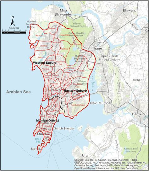Assembly Constituencies In Mumbai And General Geographical Context 2018 Source 