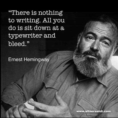 Ernest Hemingway Quotes Quotesgram