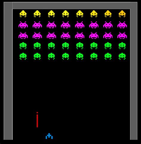 Space Invaders Clone First Game Project Works In Progress And Game