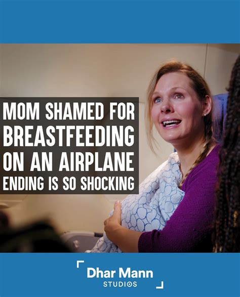 mom shamed for breastfeeding on an airplane ending is so shocking dhar mann breastfeeding